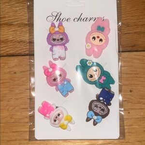 Labubu The Monsters Shoe Charms
